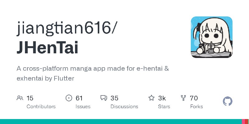 GitHub - jiangtian616/JHenTai: A cross-platform manga app made for e-hentai & exhentai by Flutter