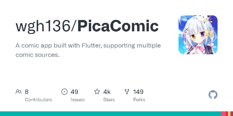 GitHub - wgh136/PicaComic: A comic app built with Flutter, supporting multiple comic sources.